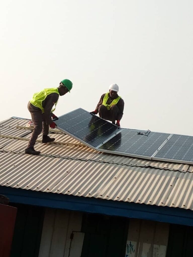 A4&T power solution solar Engineers at work